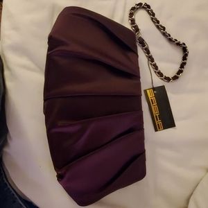 Sasha plum handbag